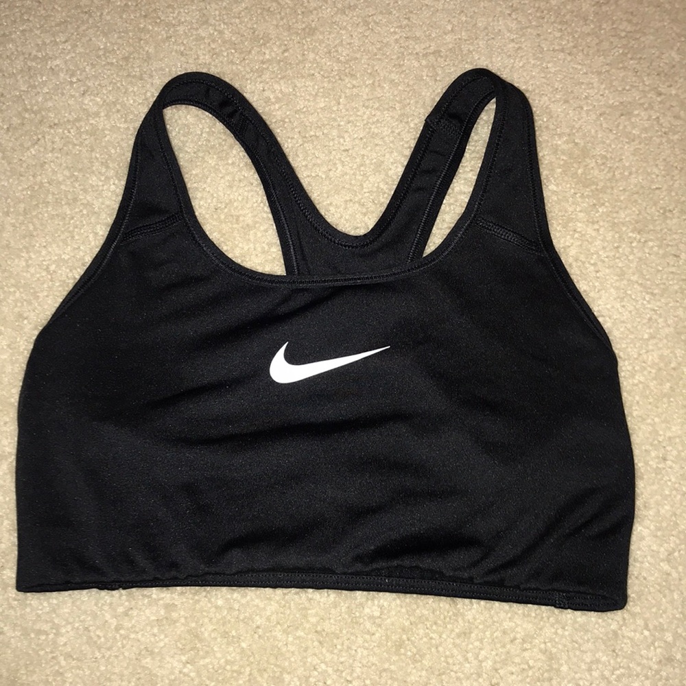Barley worn Nike sports bra